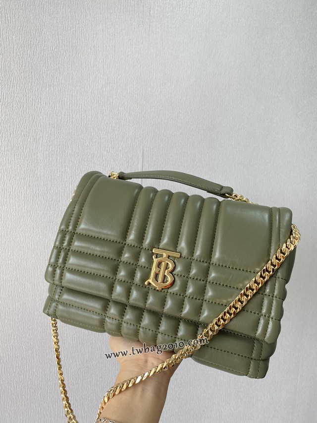 Burberry專門店新款羔羊皮Thomas專屬標識女包 巴寶莉手提單肩斜挎鏈條包 yxb1355